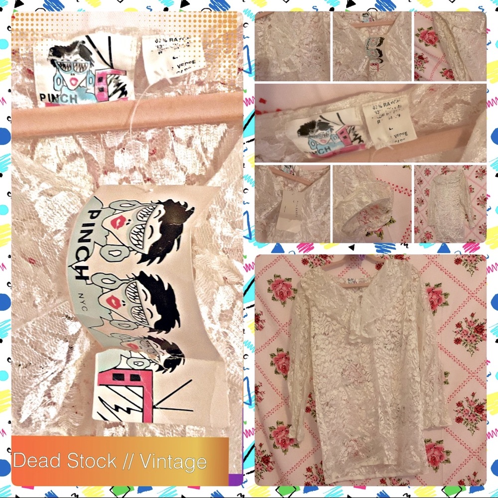 Vintage Pinch NYC Lace top